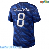 Camisa de time de futebol França Aurelien Tchouameni #8 Replicas 1º Equipamento Mundo 2026 Manga Curta